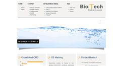Desktop Screenshot of bioitechmedical.com