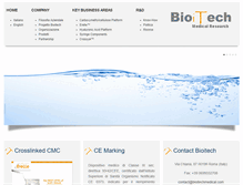 Tablet Screenshot of bioitechmedical.com